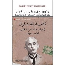 Happy Trend Izale-I Şukuk: Dozy'nin Tarih-I Islamiyet'i Üzerine Reddiyedir: Dozy'nin Tarih-I Islamiyet'i Üzerine Reddiyedir