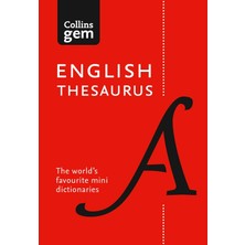 English Thesaurus Gem Edition : 128,000 Synonyms And Antonyms In A Mini Format