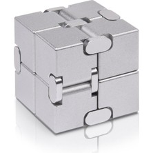 Happy Trend Fidget Cube Yeni Sürüm Fidget Parmak Oyuncakları - Stres ve Anksiyete Giderici/dehb, Yetişkinler ve Gençler Çocuklar Için Ultra Dayanıklı Duyusal Hediyeler Için Metal Infinity Cube Prime