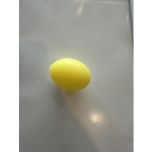 Happy Trend Stres Topu Sarı El Egzersiz Topu Fizik Tedavi Topu El Bilek Parmak Güçlendirme Topu Sarı