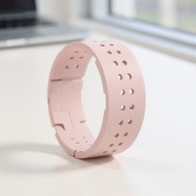 Ummeslem Apple Watch 38MM Krd-92 Silikon Için Uyumlu Kordon Kayış