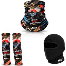Gp Kompozit BFF002 Buff Kolluk ve Balaklava Seti