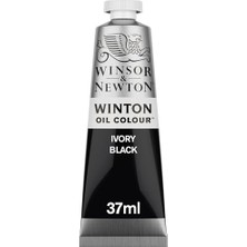 Şanal Winsor&newton Winton Yağlı Boya, 37ML, Ivory Black 331 (24)
