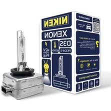 Şanal 6000K Beyaz Xenon Far Ampulü, 35W, PK32D-5 ile Yüksek Aydınlatma Performansı