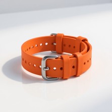 Ummeslem Apple Watch 7 45MM Krd-92 Silikon Için Uyumlu Kordon Kayış
