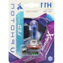 Şanal 12V H11 55W Xen Vision Ampul, Tekli Blister