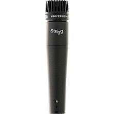 Şanal SDM70 Profesyonel Kardioid Dinamik Mikrofon, 3-Pin Xlr Bağlantısı, Gitarlar, Amplifikatörler ve Davullar Için Enstrümantal Mikrofon