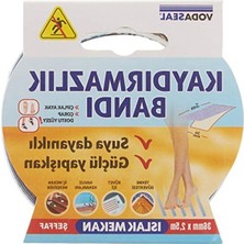 Şanal 36MMX2.5 cm Şeffaf Islak Mekan Kaydırmazlık Bandı