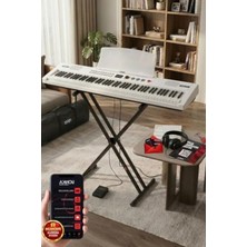 Şanal 61 Tuşlu Org Bluetooth ile Midi Kontrol ve Sustain Pedalı ile