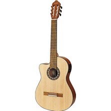 Şanal Cutaway Tasarımlı Elektro Klasik Gitar, 4/4 Boyut