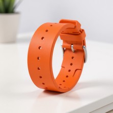 Ummeslem Apple Watch 38MM Krd-92 Silikon Için Uyumlu Kordon Kayış