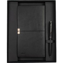 Şanal Scrikss SD700-C1 Premium Defter Toledo C7 Siyah & 108 Prestij Tükenmez Mat Siyah Set