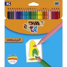 Şanal 24'lü Kuruboya Kalemi Seti, Tropicolor Renk Seçenekleri