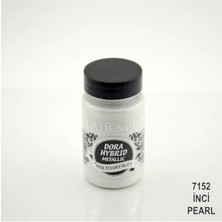 Şanal Hybrid Dora Metalik Akrilik Boya, 90ML, Inci, Tüm Yüzeylere Uygun