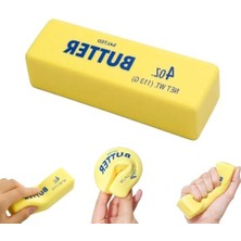 Şanal Squishy Oyuncak, Tereyağ Temalı Sıkılabilir Yumuşak Figür