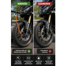 Şanal Motosiklet ve Scooter Disk Kilidi Seti, Taşıma Kılıfı ile