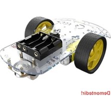 Şanal Dıy Akıllı Robot Araba Şasi Kiti, Tekerlek ve Motor Seti