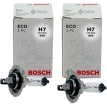 Şanal 12V. H7 55W Far Ampülü 2 Adet Set
