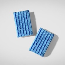 Şanal Ikili Antibakteriyel Mikrofiber Bulaşık Süngeri, 12X8 cm