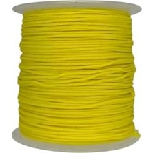 Şanal Paraşüt Ip, Bileklik, Tesbih ve Hobi Ipi 0.8 mm 100 Metre Makara Sarı