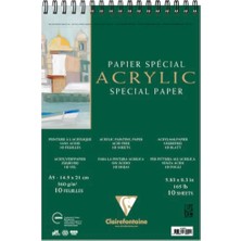 Şanal Akrilik Defter A4 360 Gsm 10 Yaprak