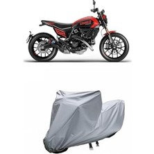 Şanal Bodygard Ducati Scrambler Full Throttle Arka Çanta Uyumlu Ultra Kalın Motosiklet Brandası