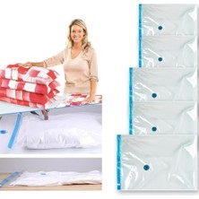Şanal Vakumlu Hurç Poşet Setleri, Her Kullanıma Uygun 5 Parça, 2 Adet 50X70, 2 Adet 55X90, 1 Adet 80X100