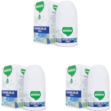 Şanal SIVENO%100 Doğal Roll On Erkek Deodorant Ter Kokusu Önleyici Bitkisel Leke Bırakmayan Vegan 50 ml (3 Paketi)