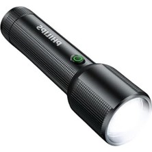 Şanal 450 Lümen LED El Feneri, Teleskopik Zoom ve Metal Gövde ile