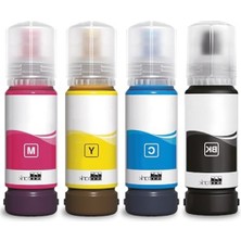 Şanal Muadil Mürekkep Seti, 4X70 ml Kolay Dolum Şişe ile