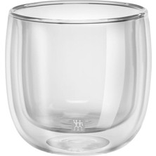 Şanal Çift Camlı Şeffaf Çay Bardağı Seti, 240 ml Kapasiteli, 2'li Set