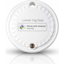 Gp Kompozit Gp Loshhall Smart Finder Akıllı Takip Cihazı - Android Uyumlu Smart Tag Beyaz