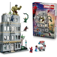 Şanal LEGO Marvel Örümcek Adam ve Hulk’ın Destansı Çarpışması 76350