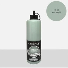 Şanal Hibrit Multisurface Akrilik Boya 500 ml H089 Küf Yeşili Küf Yeşili Tek Ebat