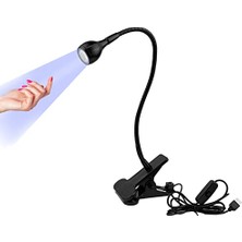 Şanal Tırnaklar Için Uv Işık, Mini Uv Tırnak Lambası 5 W, LED Tırnak Lambası, Jel Çiviler Için Uv Lambaları, Tırnak Kurutucu, Ultraviyole USB LED Klipsli