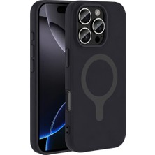 Dolapmix Joko Apple iPhone 16 Pro Max Z Silikon Magsafe Kapak - Siyah