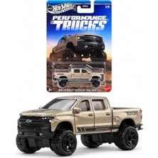 Şanal Hot Wheels Silver Series Performance Trucks 2019 Chevrolet Silverado Trail Boss Lt JKX71