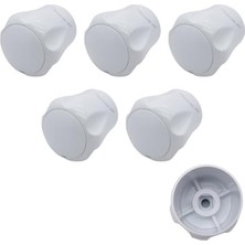 Şanal Mr.bracket 5-Adet Vidalı 7 mm Radyatör Vanası Başlığı Büyük Boy - Geniş Tip Petek Vana Kapağı - Petek Musluk Kafası (7 Mm)