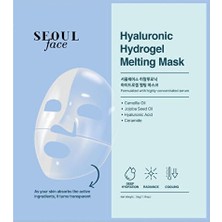 Şanal Dermal Seoulface Hyalüronik Asit Hydrojel Şeffaflaşan Eriyen Maske 34G 2 Adet