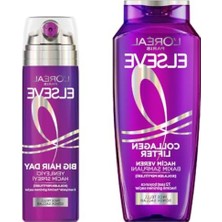 Şanal Collagen Lifter Hacim Veren Yenileyici Saç Bakım Rutini Seti Şampuan ve Saç Spreyi Ince Telli Saçlar Için