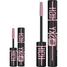 Şanal Maybelline New York Lash Sensational Sky High Cosmic Black Maskara & Mini Lash Sensational Sky High Cosmic Black Maskara Makyaj Seti