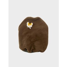 Şanal Haki Polar Kedi ve Köpek Kıyafeti, Kelebek Aplikeli, Xx-Large