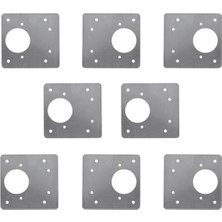Şanal Dolap Kapak Tamir Kiti, 8x8.5 cm Boyutunda 8 Adet Onarım Sacı ile Pratik Çözüm
