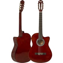 Şanal Midex CG-390BR-XBAG Klasik Gitar 4/4 Sap Ayarlı Kesik Kasa