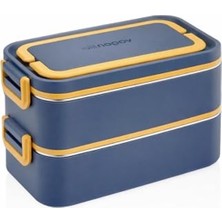 Şanal 2000 ml Paslanmaz Çelik Çorba Kaseli Bento Lunch Box, Yeni Nesil Sefer Tası