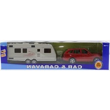 Şanal Brands Kırmızı Metal Araçlı Karavan MK1021