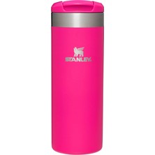 Şanal Stanley The Aerolight Transit Mug Termos Bardak, Koyu Pembe (Pink Vibes), 0.47 Litre
