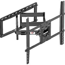Şanal Nb North Bayou Ağır Hizmet Tipi Tv Duvara Montaj Çift Kollu Eklemli Döner Tv Braketi Çoğu 75 "-110" LED LCD OLED Tv'ler Için Vesa Uyumlu 200 Lbs'ye Kadar Tutun Duvar Braketi Sp5