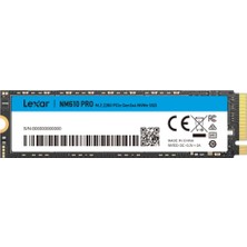 Şanal Lexar Disque SSD NM610 Pro 1to (1000GO) - Nvme M.2 Tip 2280