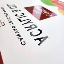 Şanal Akrilik Boyama Defteri, Guaj ve Yağlıboya Için Uygun Sanat Seti